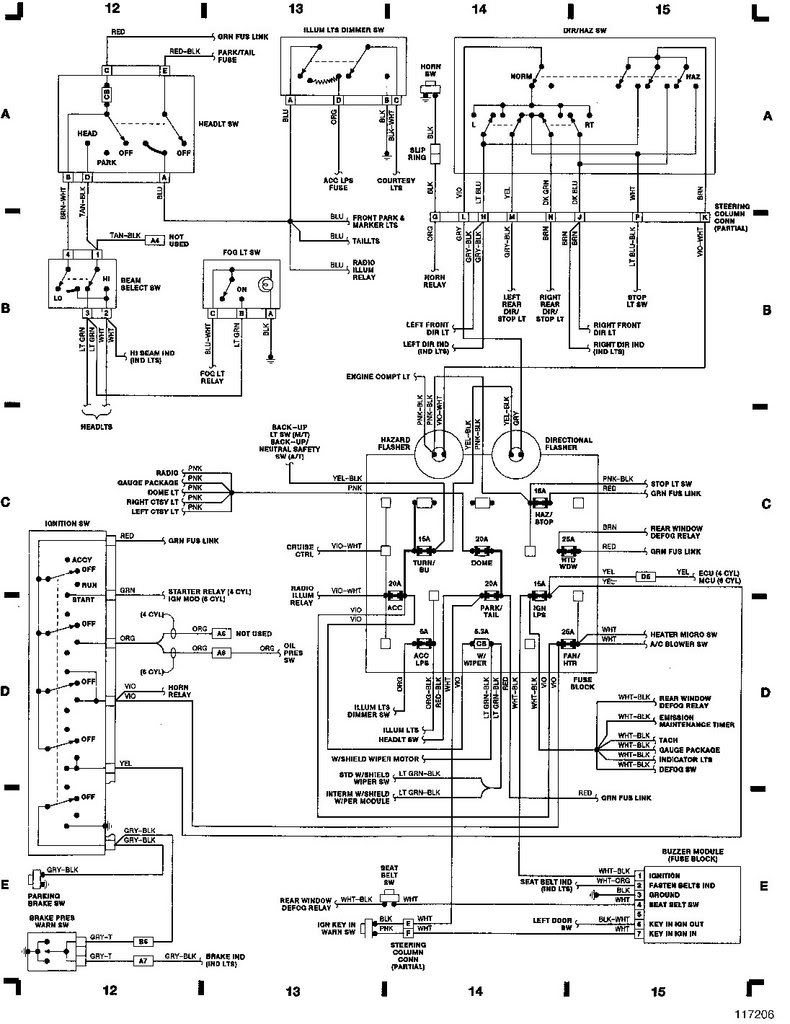 91 Jeep Yj Wiring Diagram, 91, Free Engine Image For User